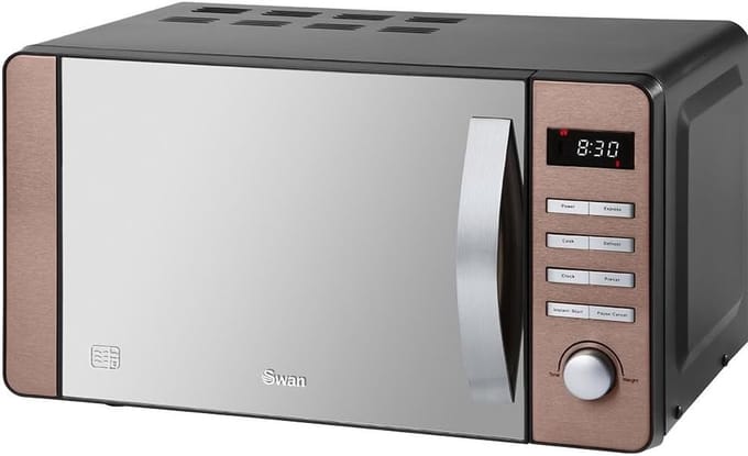 Digitale Magnetron - Oven Apparaat - Snel Opwarmen - Digitale Bediening - 20L Inhoud - Koper