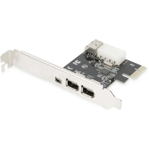 Digitus DS-30201-5 3 + 1 poorten FireWire 400-controllerkaart FireWire 400 PCIe