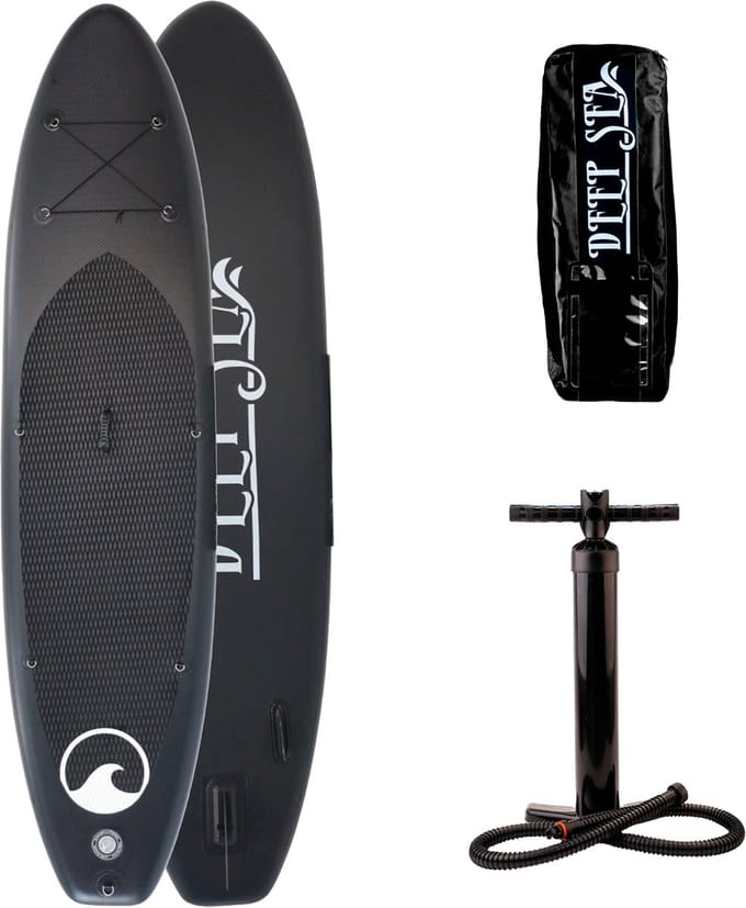 Deep Sea SUP Board Set XXL (330cm), zwart