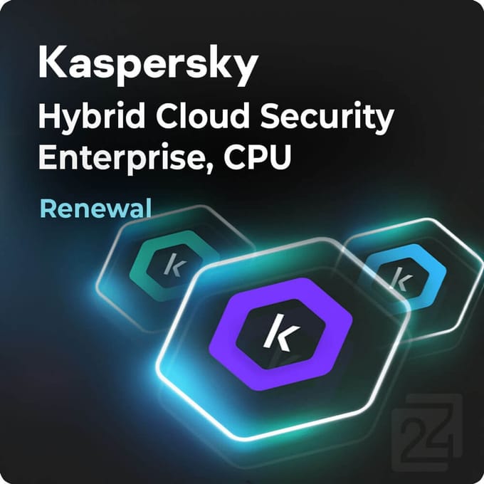 Kaspersky Hybrid Cloud Security Enterprise, CPU - Renewal 1 Jaar Vernieuwing 1 User