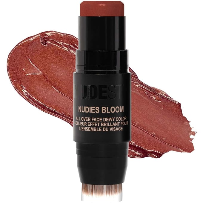 NUDESTIX Nudies Bloom All Over Face Dewy Blush Colour 7g (Various Shades) - Crimson Lover