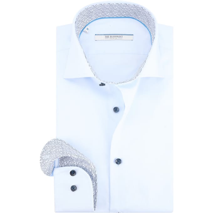 The Blueprint trendy overhemd met lange mouwen