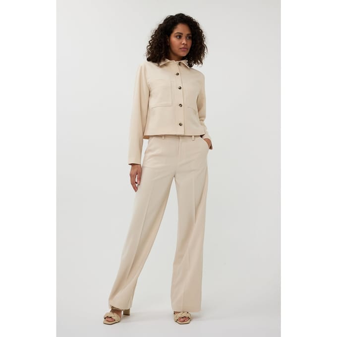EsQualo Jacket Short Basic Sand Taglia: 36 | Giacche corte Outlet | Donna | Marrone