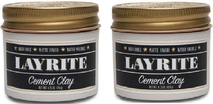 Layrite Cement Pomade - Duo Pack