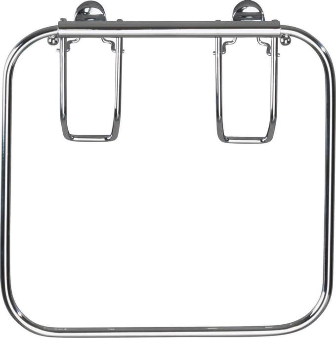 Wenko Handdoekring Classic 17 X 17 X 4 Cm Staal Chroom