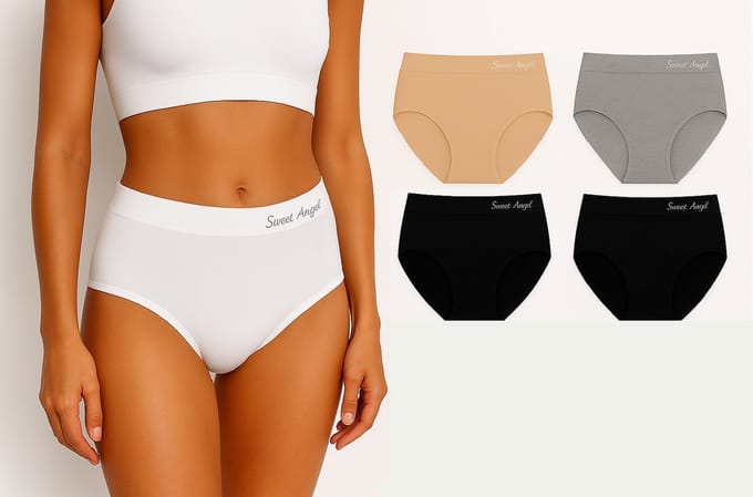 Sweet Angel Dames Slips 5pack Maat M