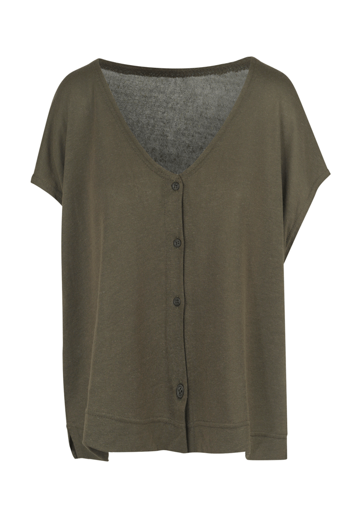 Mama B - Vest - 450668 - Groen