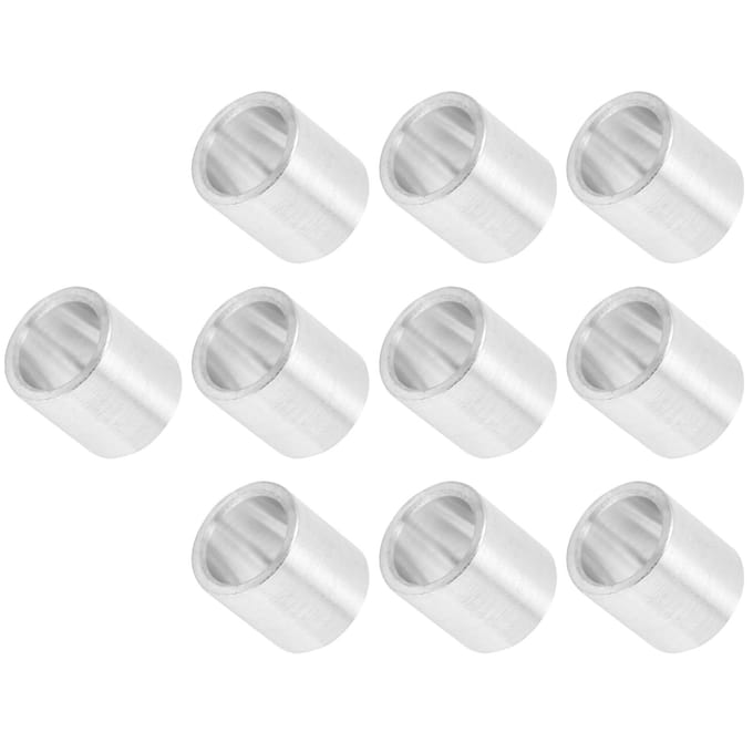 10 stuks Set Aluminiumlegering Afstandsstuk Ronde Pakking Interval Structuur Ondersteunende Fittingen Buitendiameter 8 mm