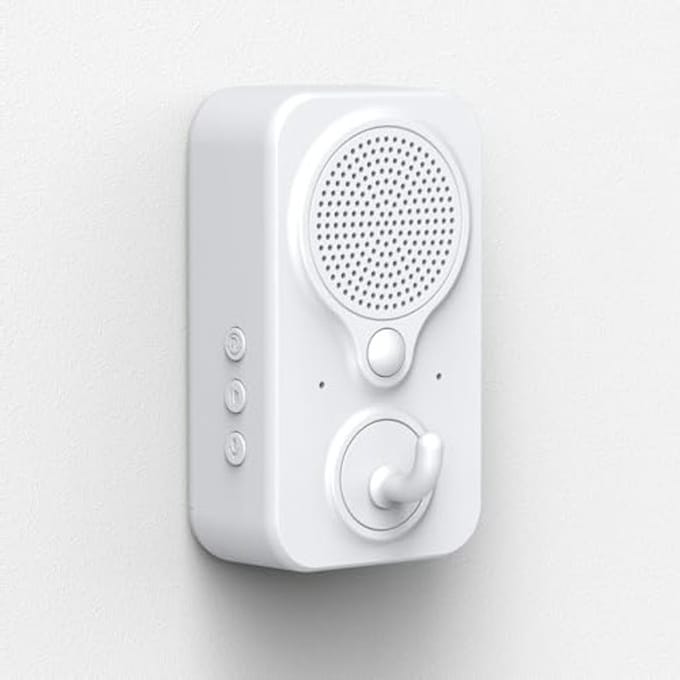 Bewegingsgeactiveerde Stemspeler met Vervangbare Opnames, Infrarood Sensor Deurbel, Eenvoudige Installatie en Oplaadbare Batterij