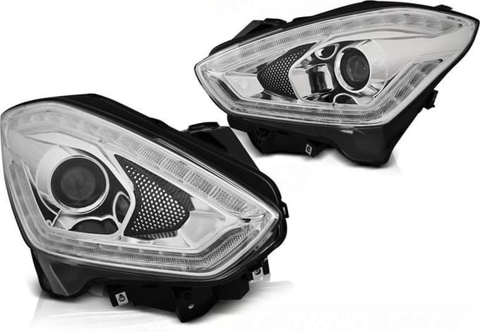 Koplampen - voor SUZUKI SWIFT VI 17- - SEQ - CHROOM