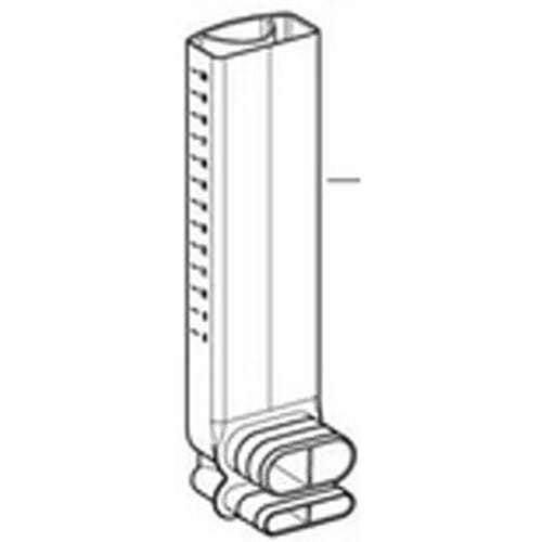 Clou replacement overflow bend for Geberit washbasin connection 241.685.00.1