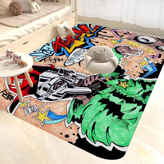 MF DOOM Vloermatten Antislip Waterabsorberend Langwerpige Mat Slaapkamer Mat Welkomstmat 40x60cm white