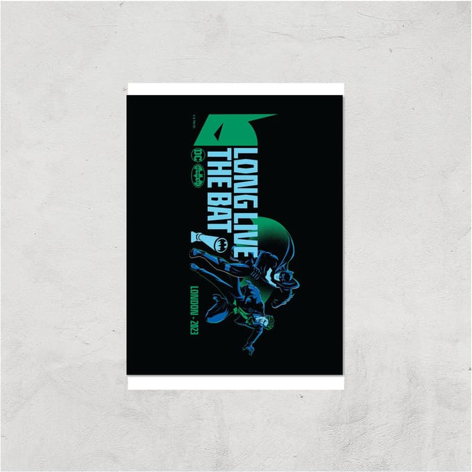 Batman Day London Giclee Art Print - A4 - Print Only