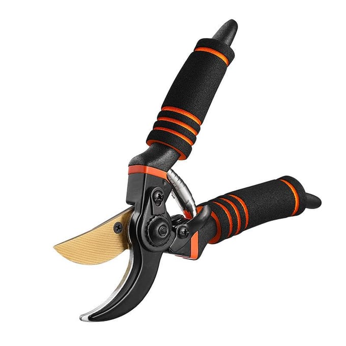 Professionele Titanium Bypass Snoeischaar Super Scherp, Zware Tuinschaar voor Precisie Snoeien & Trimmen