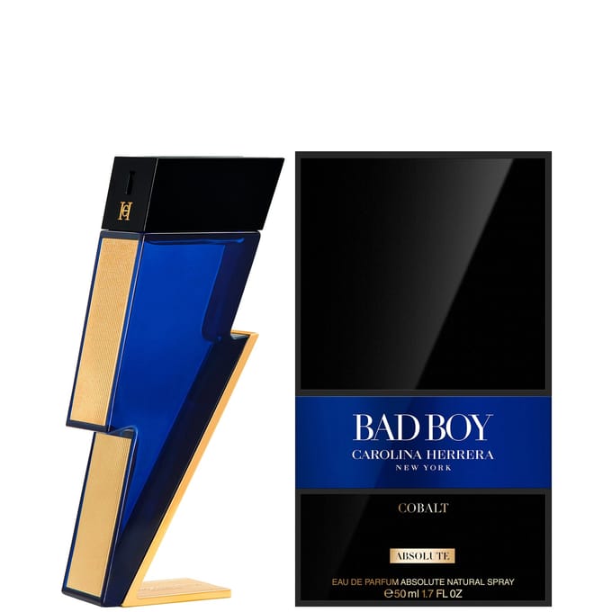 Carolina Herrera, Bad Boy Cobalt Absolute, Eau De Parfum, Pour Homme, 50 ml