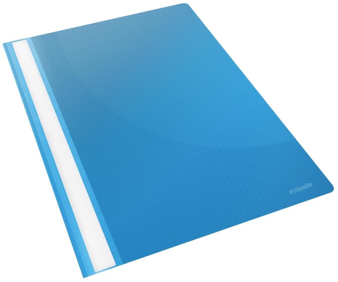 Esselte Plastic Snelhechter/Offertemap - Blauw - 25 Stuks