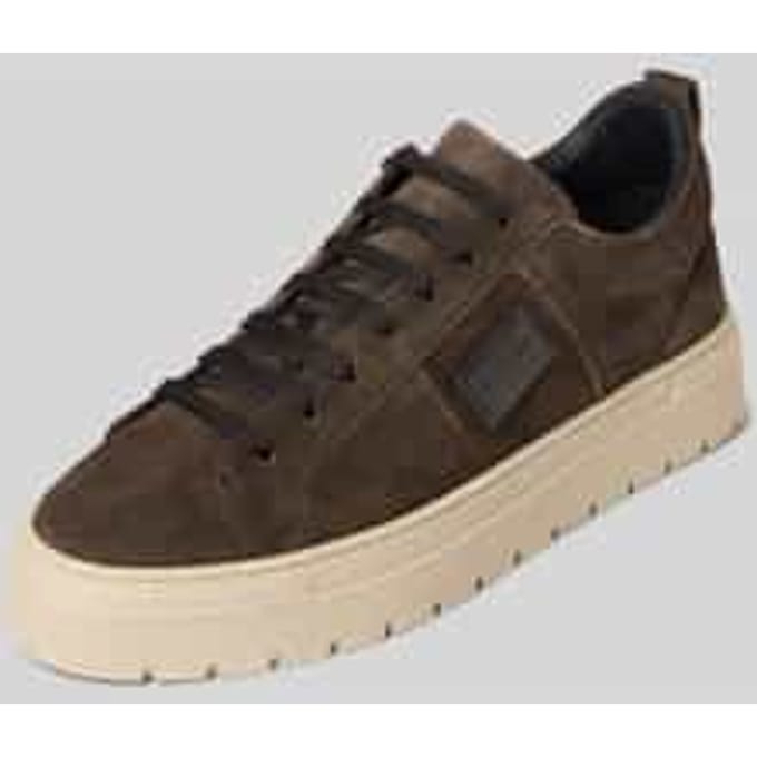 sneakers van echt leer model 'Moose'