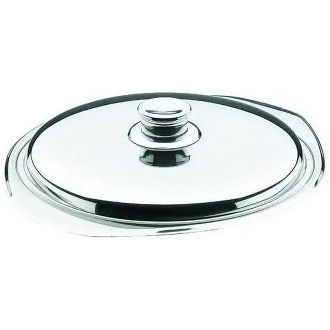 Deksel voor roestvrijstalen soepterrine Lacor 24 cm