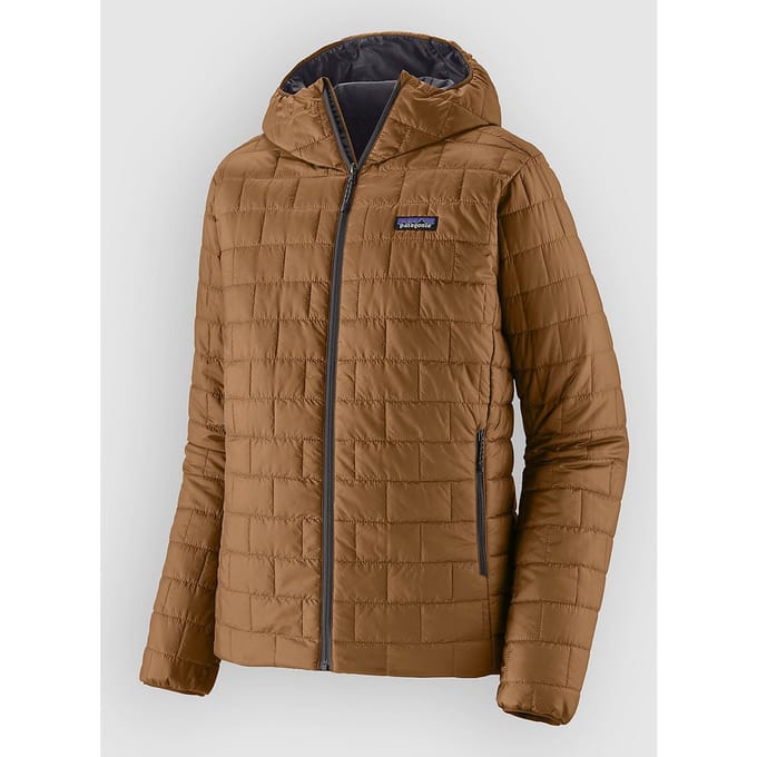 Patagonia Nano Puff Hoody Jas bruin