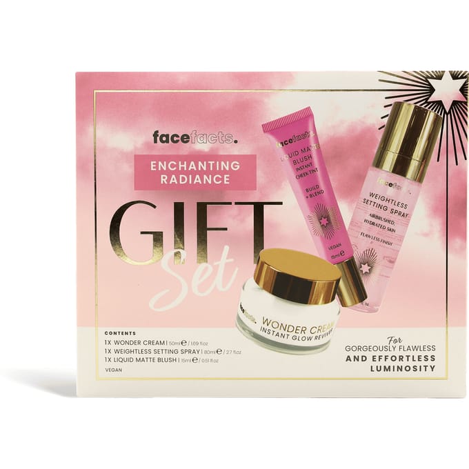 Face Facts Enchanting Radiance Gift Set 50 ml + 80 ml + 15 ml
