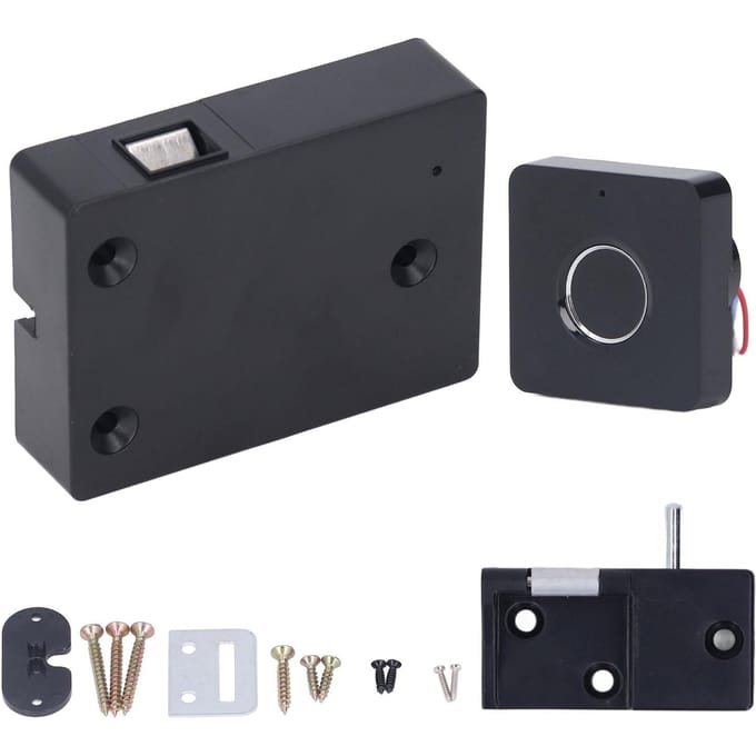 Slim Vingerafdruk Kastslot USB Sleutelloos Lade Kastslot met Ademhalingslicht voor