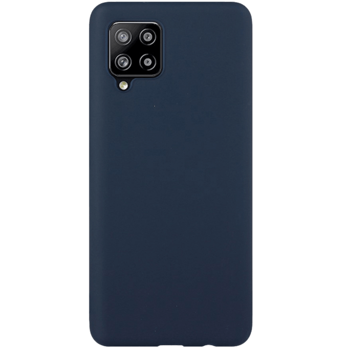 Mocaa Samsung Galaxy A42 Slim-Fit Telefoonhoesje Donkerblauw