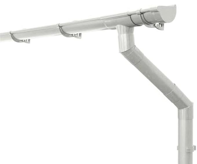 Dakgotenset Halfrond 125mm 4m voor Professionele Dakafvoer