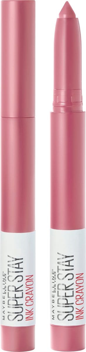 Maybelline SuperStay Ink Crayon Matte Lippenstift - 30 Seek Adventure - Roze - 14 gr