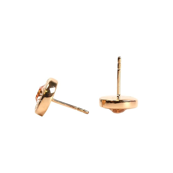 Coach Open Steenen Legering Oorbellen Dames oorbellen Goud F54516-GLD Default Packaging beige