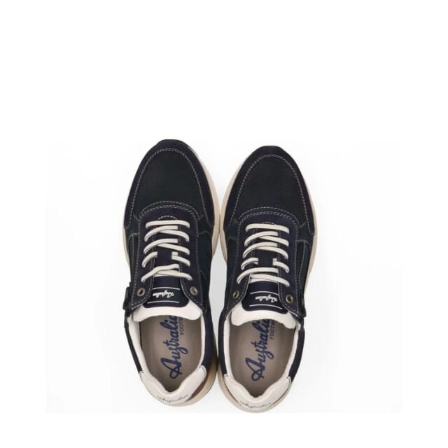 Australian Australian Discover Sneakers blauw Leer
