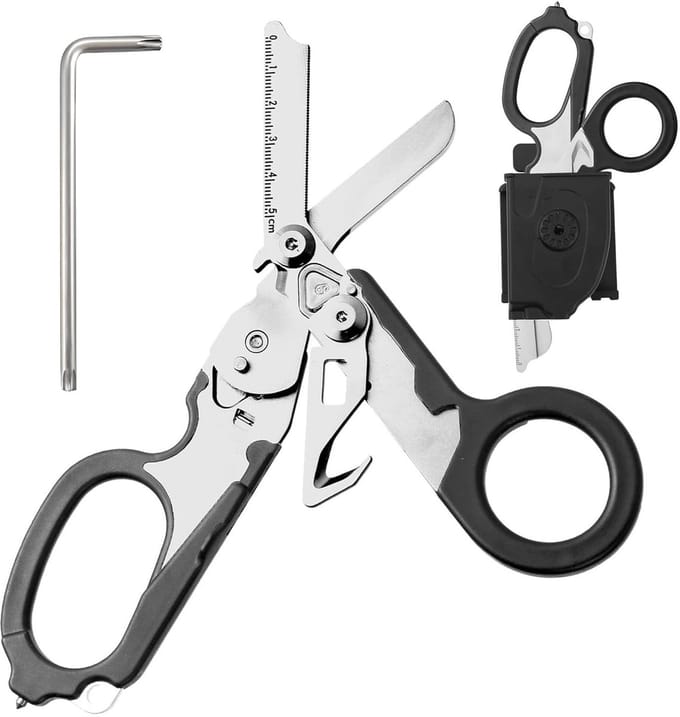 Allecto - 6-in-1 Raptor Response Scissors - Multifunctionele schaar