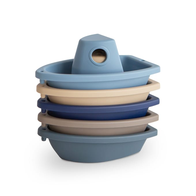 Mushie Badspeeltjes - Bath Boats - Set van 5