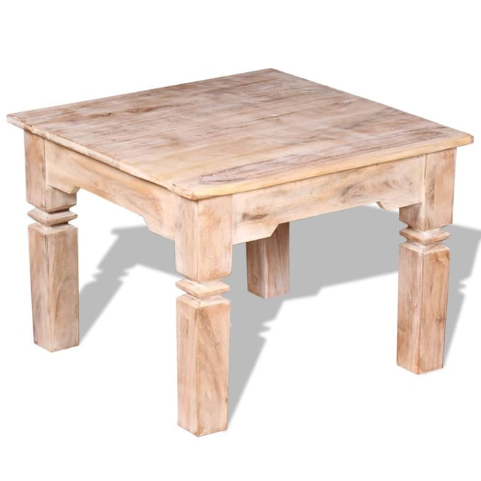 vidaXL - Salontafel - 60x60x45 - cm - massief - acaciahout