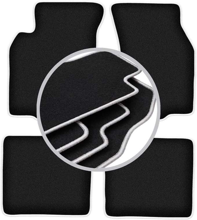 CARLUX-SILVER automatten voor: Mitsubishi Colt V (CJ0) hatchback (1996-2003)
