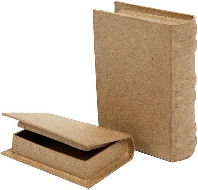 Boeken, afm 8x11,5x2,5 cm, 2 stuk/ 1 set
