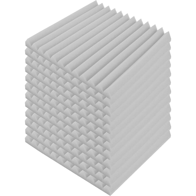 Pack de 12 mousses acoustiques Studio, panneaux d'absorption acoustique, carreaux d'isolation à haute densité Type 2