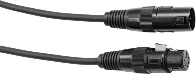 lightmaXX kabel DMX 3m 5-pol. XLR 110 Ohm - DMX-kabel