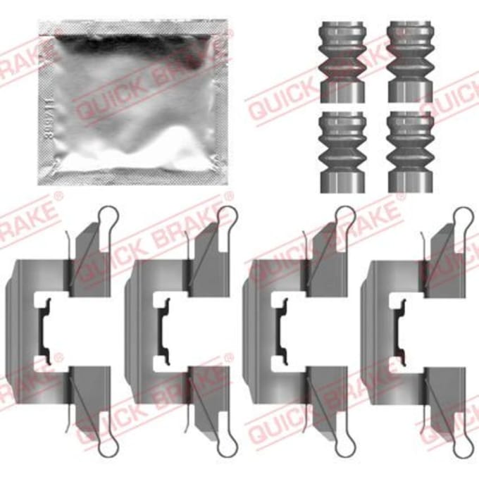 Toebehorenset, schijfremblok QUICK BRAKE 109-0139