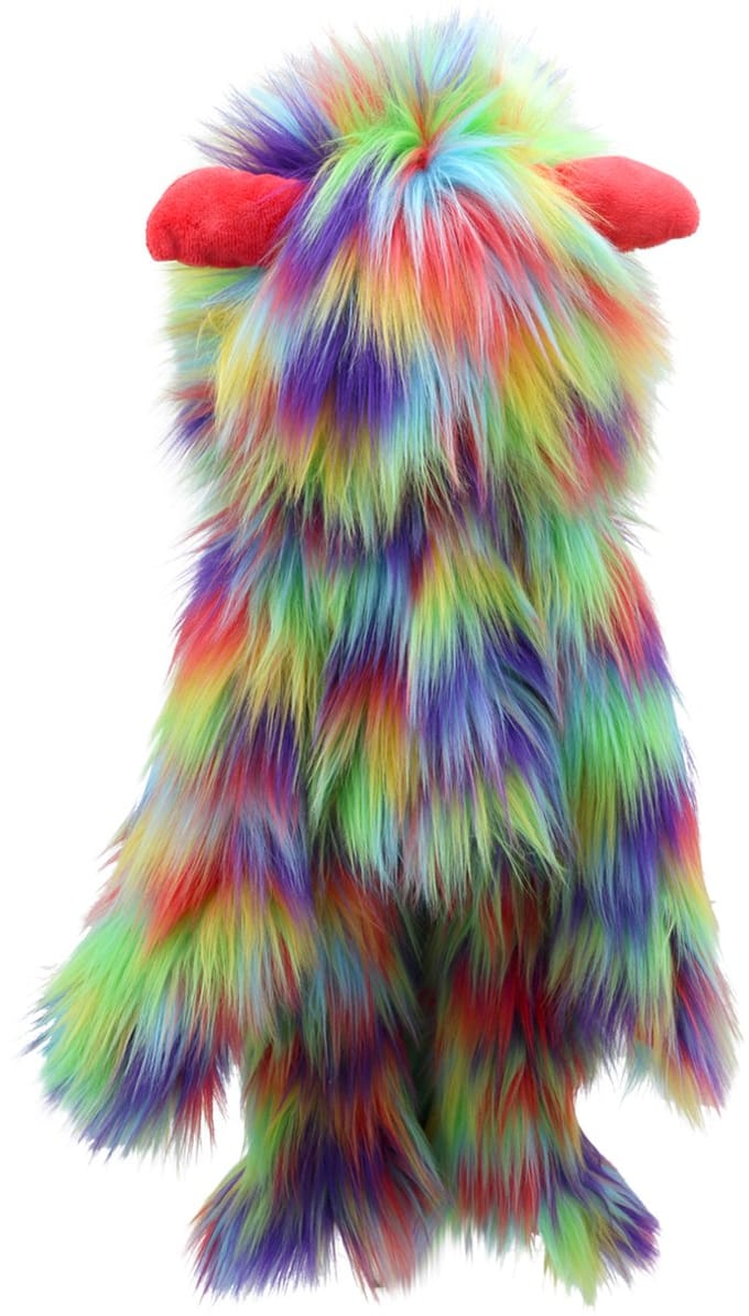 The Puppet Company - Handpop - regenboog monster 55cm