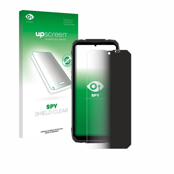 upscreen - privacy screenprotector voor Blackview Rock 1 - Folie Beschermfolie Blauwlichtfilter