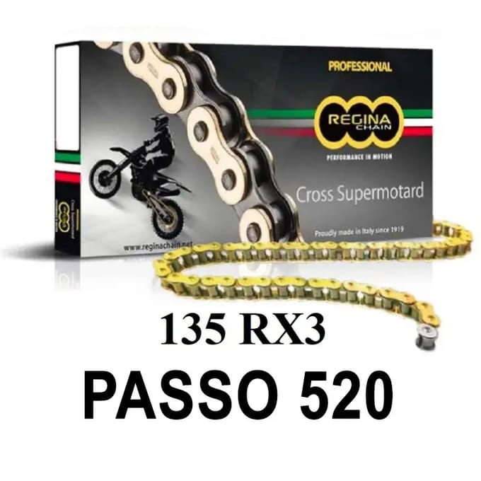 Motorfiets ketting Regina 135rx3