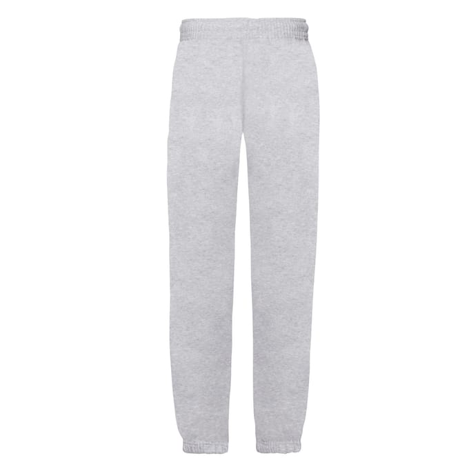 Fruit of the Loom Kinder/Kinder Heather Joggingbroek met Elastische Zoom (Heide Grijs)