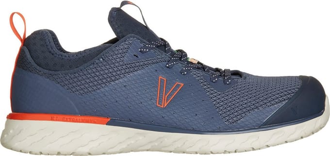 Vismo werkschoenen - Revolt - S3 ESD - navy blauw/rood - maat 40 - XL Extralight