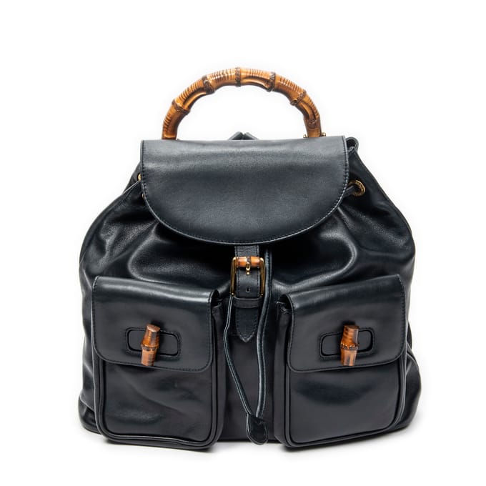 Large Bamboo Backpack   rugzak