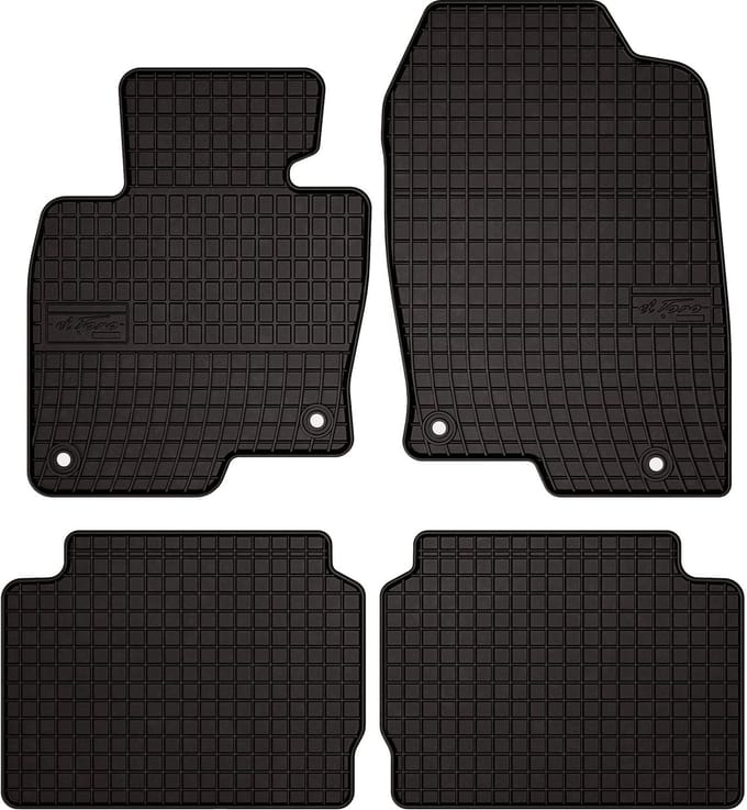 Wielganizator SolidPRO - Rubber Automatten - Mazda CX-5 II SUV - Zwarte - Aangepast