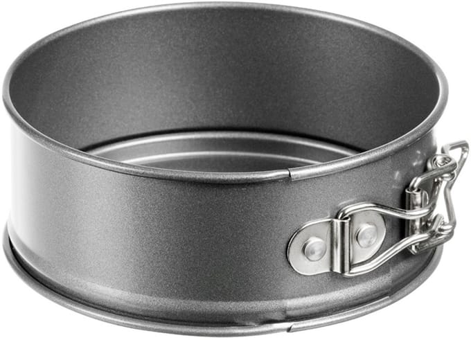 GastroMax mini-springvorm, van carbonstaal, 120 mm, grijs