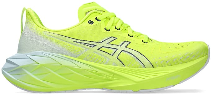 Asics Novablast 4 - Hardloopschoen - Geel/Grijs - Heren