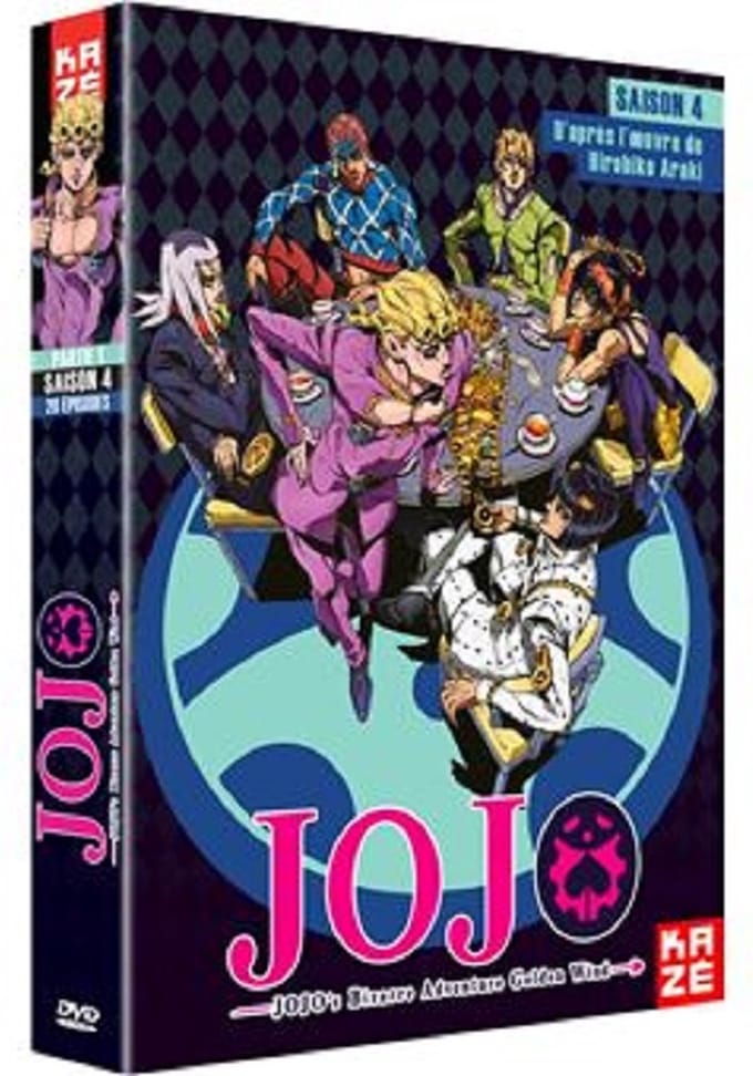 Jojo's bizarre adventure: golden wind saison 4 partie 2/2