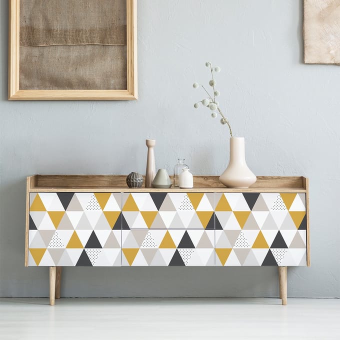 Scandinavische Folken meubelsticker, 60 x 90 cm