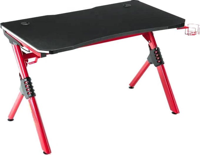 Game bureau Mistral - gaming desk - led verlichting - 120 x 60 cm